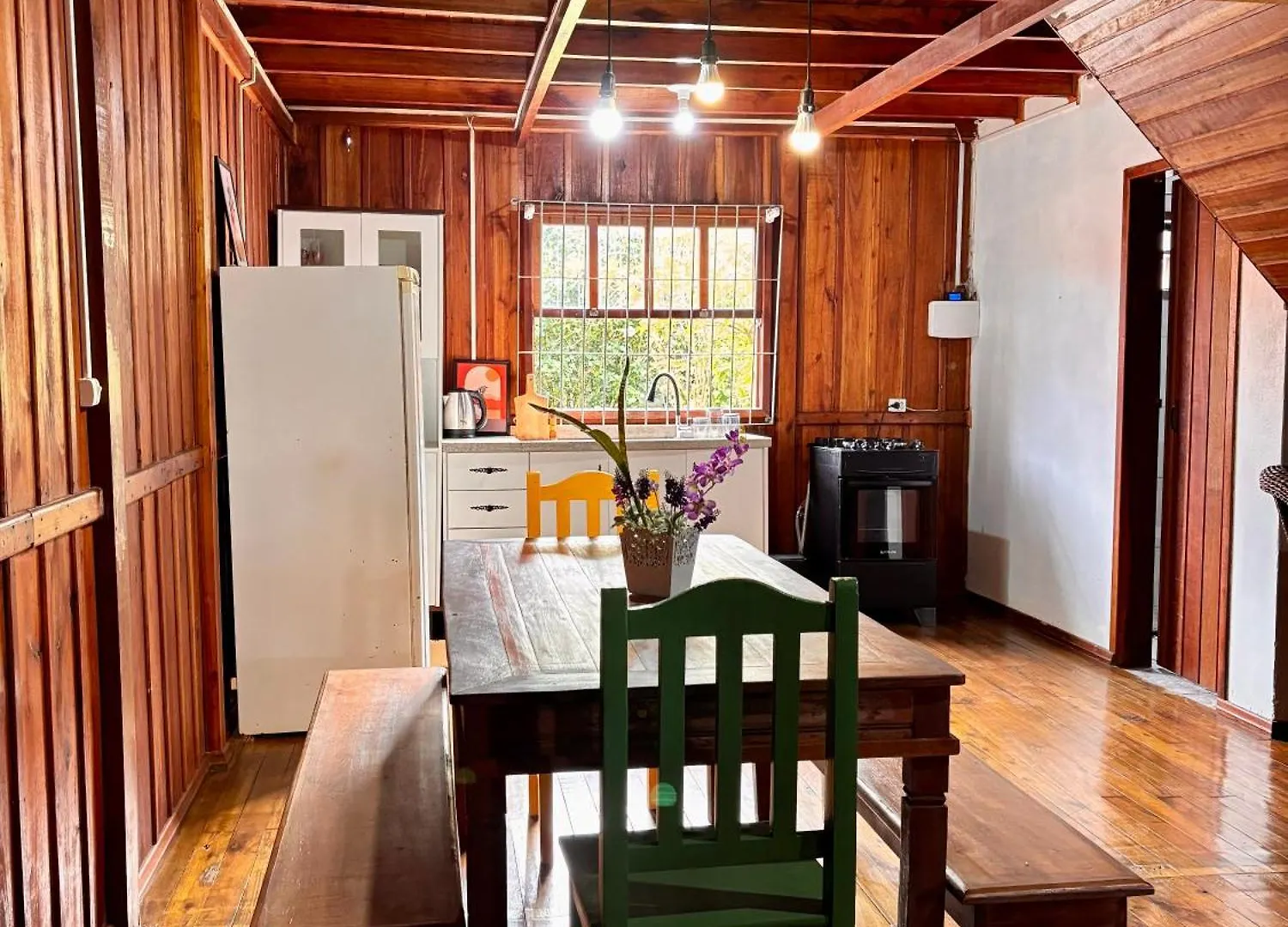 Cabanas Da Vo Nena Palhoça Orman Evi