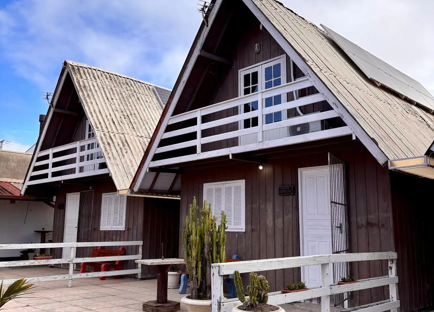 Cabanas Da Vo Nena Palhoça Orman Evi