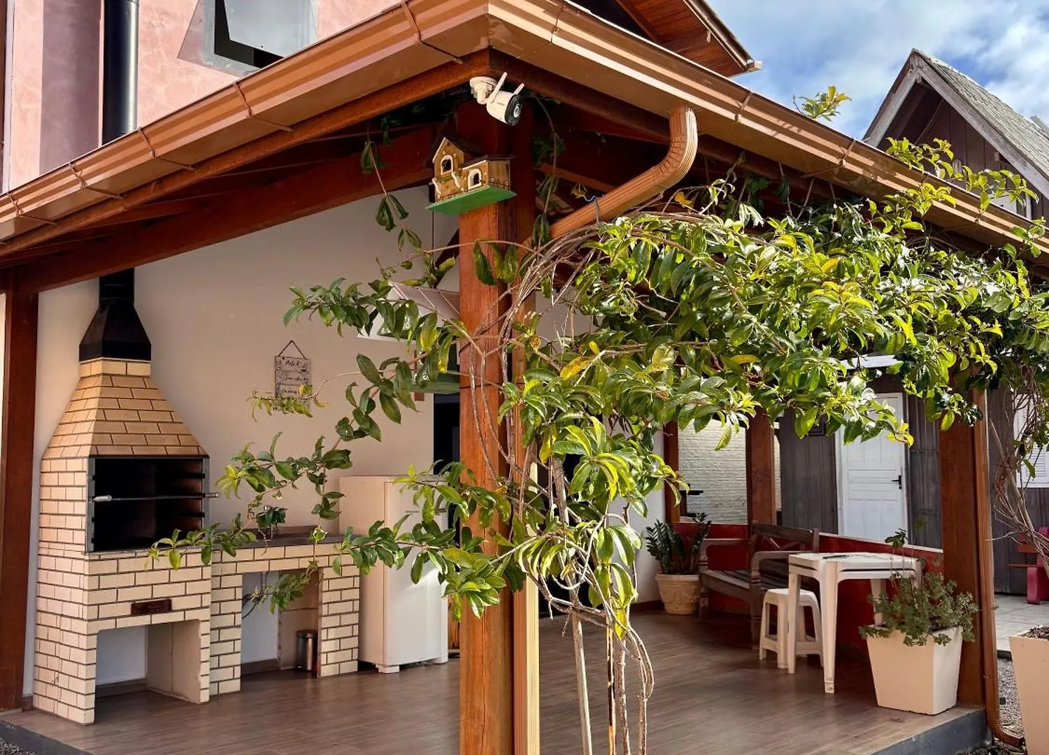 Orman Evi Cabanas Da Vo Nena Palhoça Brezilya